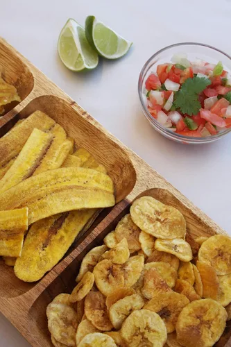 Vista 5 de SAMAI Chips de plátano de chile de 2.65 onzas, paquete de 15 unidades, totalmente naturales, sin OMG, sin gluten y Kosher