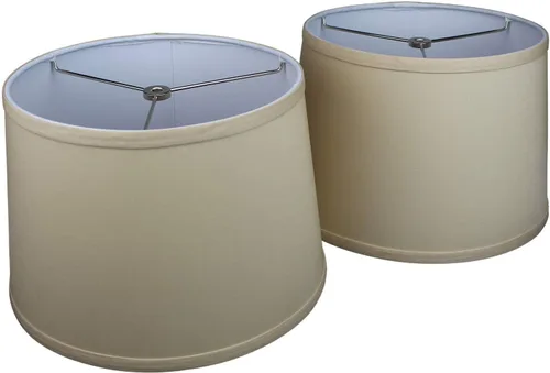 Vista 41 de FenchelShades.com - Juego de 2 pantallas de lámpara de 10 pulgadas de diámetro superior x 12 pulgadas de diámetro inferior x 8 pulgadas de altura