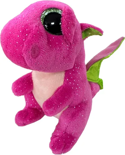 Vista 5 de Beanie Baby Da-rla Cinder Saffire Dinosaur Perfect Plush 6 pulgadas 4 piezas dinosaurio