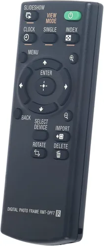 Vista 2 de Allimity RMT-DPF7 RMTDPF7 - Mando a distancia de repuesto compatible con marco de fotos digital Sony DPF-D830 DPF-D830L DPFD830 DPFD830L