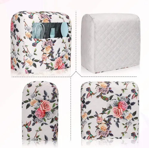 Vista 4 de KitchenAid - Funda para batidora, soporte de cocina compatible con mezcladores KitchenAid Hamilton de 5 a 8 cuartos de galón, funda acolchada