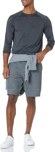 Vista 4 de Tienda Essentials Camiseta de manga larga elástica Tech para hombre