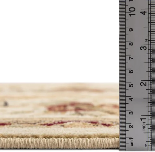 Vista 2 de Unique Loom Versailles Collection - Alfombra tradicional clásica con motivo floral, colección Versailles