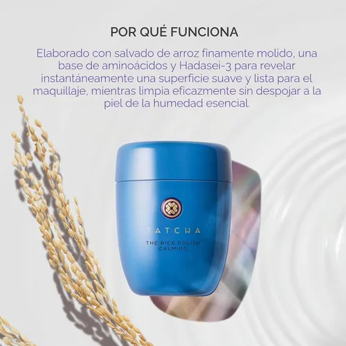 Vista 3 de Tatcha: El esmalte de arroz. Exfoliante diario no abrasivo