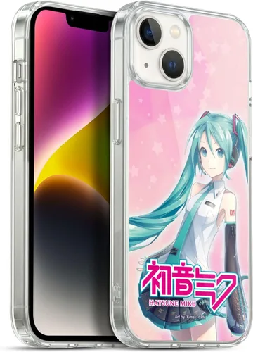 Vista 199 de Head Case Designs Licencia Oficial Hatsune Miku Gráficos Lindos Carcasa de Gel [Protección de Grado Militar] Compatible con Apple iPhone 7