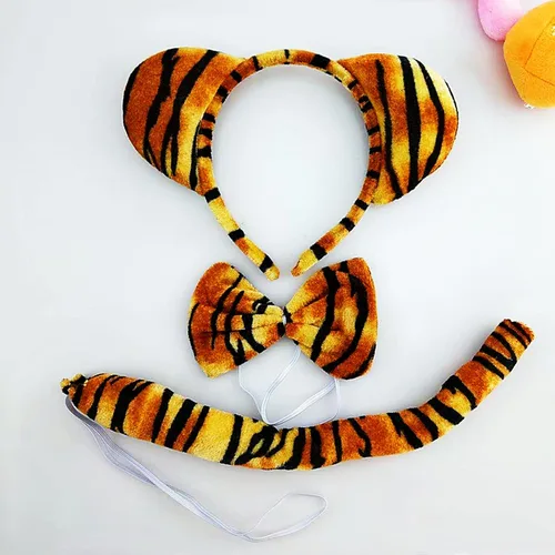 Vista 5 de Juego de 4 accesorios de disfraz de animales de Halloween