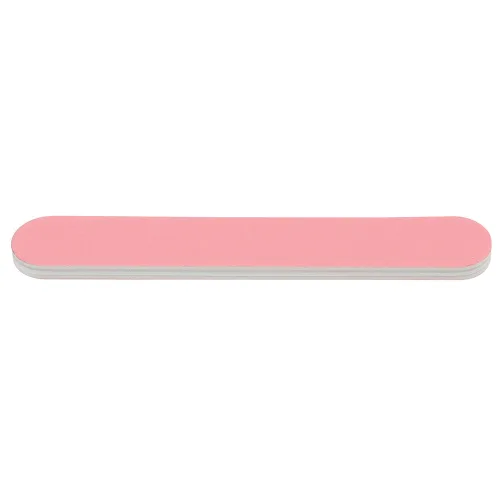 Vista 3 de ForPro Professional Collection Mini tabla de espuma, lima de uñas de doble cara, grano 280/400, 3.5 pulgadas de largo x .5 pulgadas de ancho, rosa