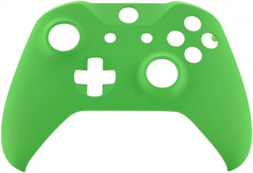 Vista 7 de eXtremeRate Green Soft Touch Front Housing Shell Case for Xbox One SX Controller, Comfortable Replacement Kit Faceplate Cover for Xbox One Wireless