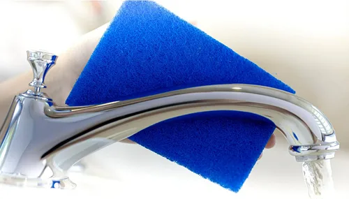 Vista 12 de Scotch-Brite Esponja de Limpieza sin Rayado, Estropajo Eficaz + Suave para Limpieza Doméstica, 48 Esponjas para Platos, Ollas y Sartenes