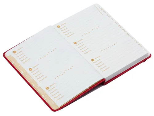 Vista 2 de Harry Potter Alohomora Password Book A Website and Password Organizer