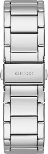 Vista 3 de GUESS - Reloj de cuarzo para mujer con correa de acero inoxidable color plateado 20 modelo GW0104L1