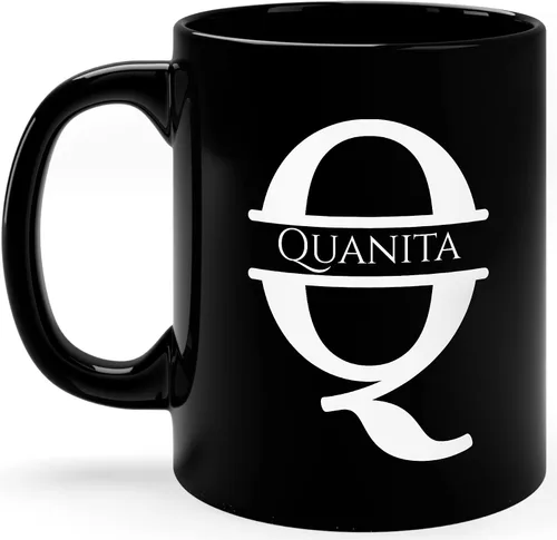 Vista 31 de Taza de café personalizada con monograma, letra inicial A personalizada para mujeres, hombres, niñas, niños, papás, mamás amigos, taza de café