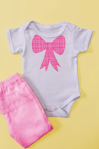 Vista 5 de Cricut Baby Bodysuit Blank, DIY Custom Baby Onesie
