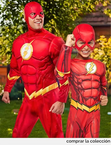 Vista 8 de Rubies at Party City DC Comics Superheroes: The Flash Costume for Kids, Boy's Costume