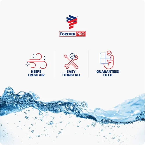 Vista 6 de ForeverPRO W10311524 Conjunto de filtro de aire con temporizador recordatorio para refrigerador Whirlpool 2319308 AIR1 W10315189 W10335147