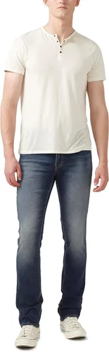 Vista 6 de Buffalo David Bitton pantalones vaqueros elásticos delgados para hombre