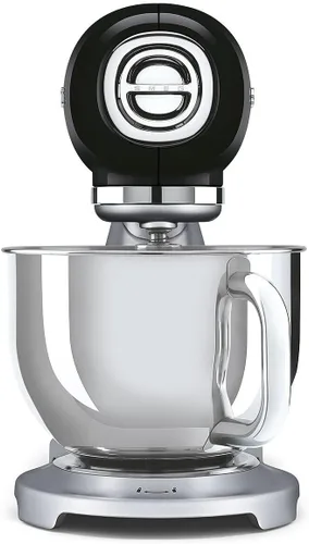 Vista 5 de SMEG SMF04 - Batidora de pie Classico de 5 cuartos con arranque suave y mezcla constante, motor de 600 W, 10 velocidades, cuenco de acero inoxidable