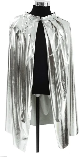 Vista 2 de GRAJTCIN Capa de disfraz unisex para adultos, para Halloween, Mardi Gras, Día de San Patricio
