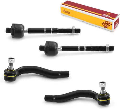 Vista 162 de Metrix Premium Chassis Parts - Kit de 4 piezas de extremos de barra de acoplamiento frontal exterior e interior compatible con Nissan Pathfinder
