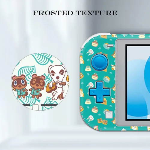 Vista 3 de PERFECTSIGHT Compatible con Nintendo Switch Lite - Calcomanía de vinilo de dibujos animados kawaii, película protectora de bonito