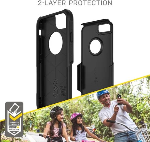 Vista 4 de OtterBox serie Commuter de estuches para iPhone 8 y iPhone 7 (NO Plus), Empaque libre de frustración, individual