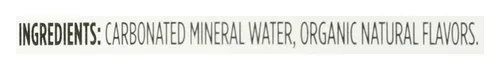 Vista 3 de WHOLE FOODS MARKET Agua mineral con gas italiana cítrica orgánica, 25.3 FZ