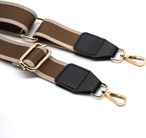 Vista 180 de S&loyoe Correas de repuesto para bolso, correa ajustable para bolsa cruzada, correas de guitarra anchas para bolsos de 1.5 pulgadas