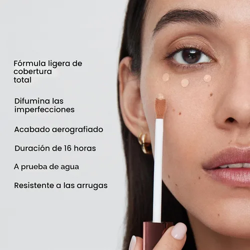 Vista 5 de Hourglass Corrector de aerógrafo Vanish. Corrector ligero e impermeable para un aspecto natural con aerógrafo Hayedo