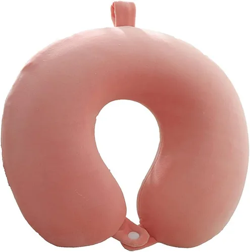 Vista 8 de GDEOUP Almohada de viaje - Almohada cervical de espuma viscoelástica, almohada de apoyo para el cuello, lujosa compacta y ligera de empaque rápido
