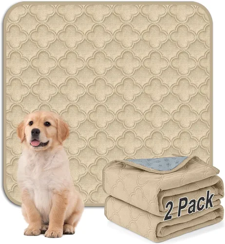 Vista 24 de FunFurry Forro lavable para jaula de conejillo de indias, paquete de 4 almohadillas reutilizables y lavables, ropa de cama impermeable para Azul