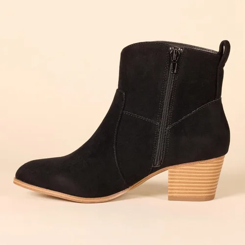 Vista 3 de Tienda Essentials Botines Western para mujer