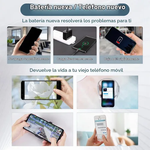 Vista 5 de Batería de repuesto C685845200L compatible con BLU Studio C HD S090Q S090 con herramientas