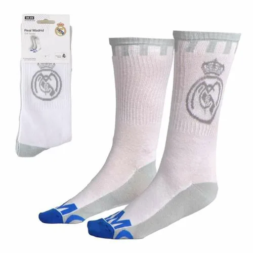 Vista 2 de Calcetines Real Madrid C.F. Blanco 38-45