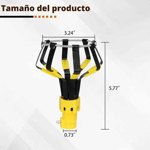 Vista 6 de Cambiador de bombilla de reflector profesional, para recreación táctica