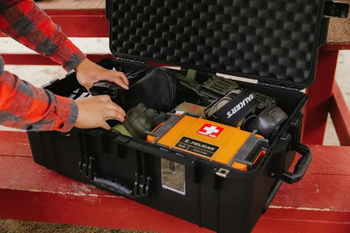 Vista 5 de Pelican Air 1595 - Funda con espuma (naranja)