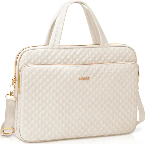 Vista 9 de Funda para laptop para mujeres y hombres, bolsa de mensajero Rosa