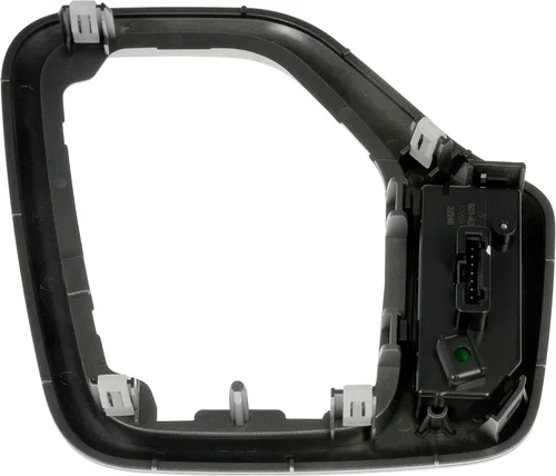 Vista 4 de Dorman 601-402 Bisel de palanca de cambios con kit de arnés compatible con modelos seleccionados de Jeep, color plateado