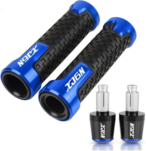 Vista 13 de Motorcycle Handlebar Grips for Yamaha XJ6N XJ6DIVERSION XJ6 Diversion 2009-2015 2010 2012 2014 Motorcycle 7/8" 22mm Handlebar Grips Handle Bar Cap
