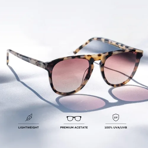 Vista 6 de WMP Eyewear - Gafas de sol redondas modernas One Bridge