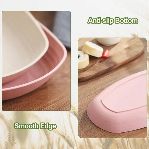 Vista 6 de Shopwithgreen - Platos de paja de trigo
