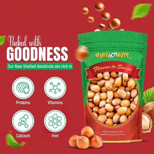 Vista 2 de Avellanas (Filberts) In Shell, Raw - We Got Nuts (4LBS.)