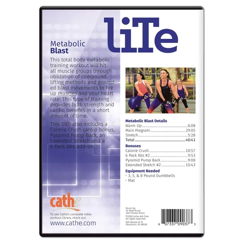 Vista 2 de Cathe Friedrich's LITE Metabolic Blast