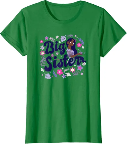 Vista 37 de Disney Encanto Isabela Madrigal Big Sister - Camiseta floral, gris, S Asfalto