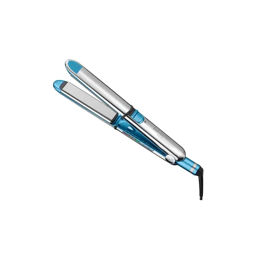 Vista 11 de BaBylissPRO Nano Titanium Prima Ionic Hair Straightener - Plancha plana profesional y rizador en uno para estilistas, herramienta de peinado Azul
