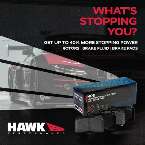 Vista 8 de Hawk Performance Pastillas de freno HB477F.610 HPS Performance Street