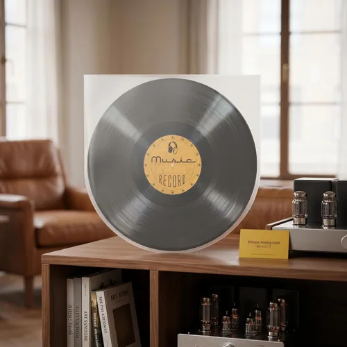 Vista 9 de Fasmov Paquete de 200 fundas interiores para discos de vinilo de 12 pulgadas, fundas protectoras de plástico LP de fondo redondo, cubiertas