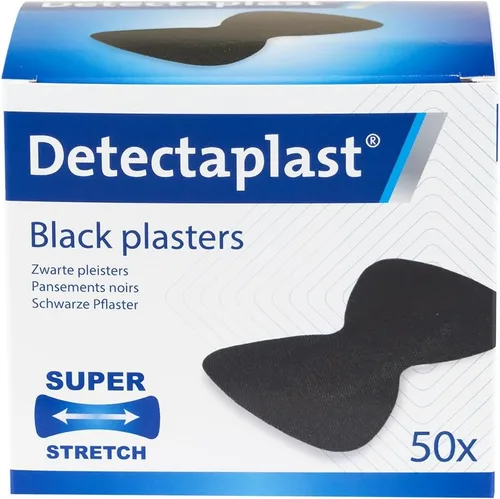 Vista 13 de Detectaplast Black Bandages Superstretch - Resistentes - Flexibles y discretos - Grado profesional para mecánicos - Construcción y trabajo de cocina