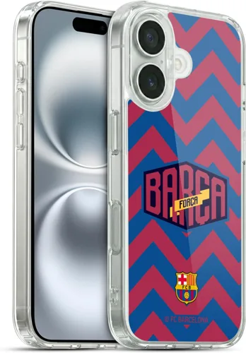 Vista 27 de Head Case Designs Funda de gel con licencia oficial del FC Barcelona con logotipo y patrón de Forca Barca [protección de grado militar] compatible