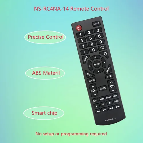 Vista 2 de GHUST NS-RC4NA-14 - Mando a distancia universal para Insignia TV NS-50D40SNA14 NS-50D550NA15 NS-50E440NA14 NS-50L440NA14 NS-55D440NA14