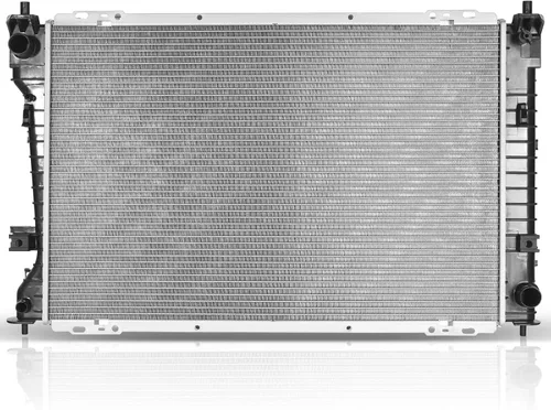 Vista 67 de SCITOO Conjunto de radiador de aluminio refrigerante del motor para 1986-1994 para Nissan D21 2.4L 3.0L 1987 para Nissan para Pathfinder 2.4L